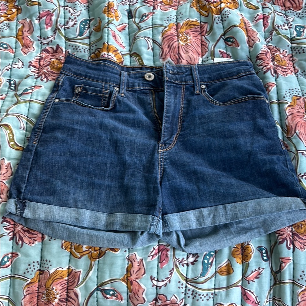 Denim Blue Women's Shorts